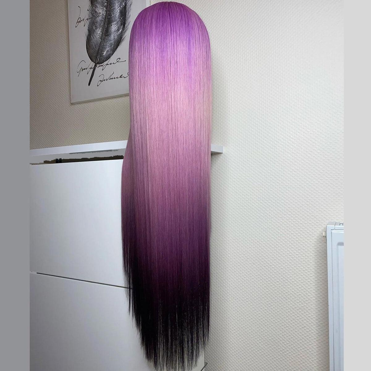 REVIEW FOR PURPLE GRADIENT WIG YV42920 main image 1