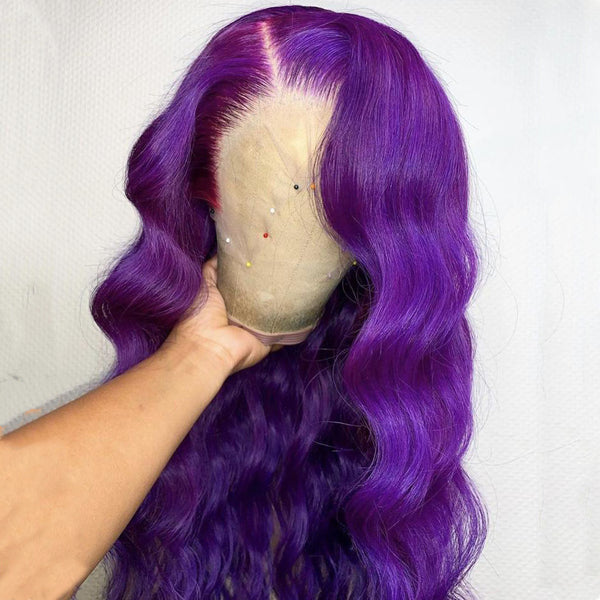 light purple wig
