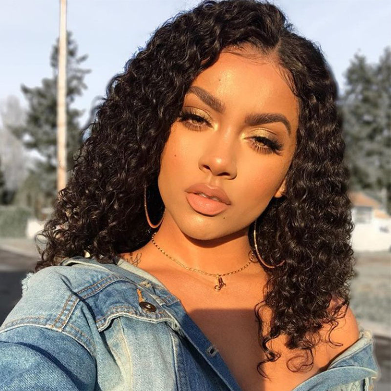360 lace frontal Curly