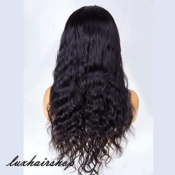 lace black wig