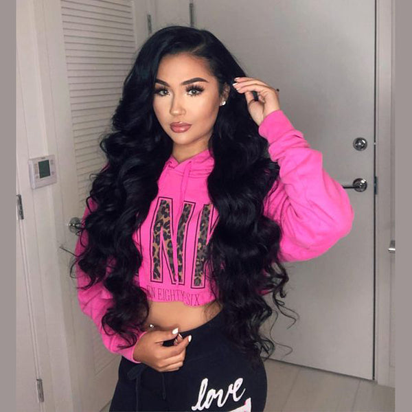 360 lace frontal body wave