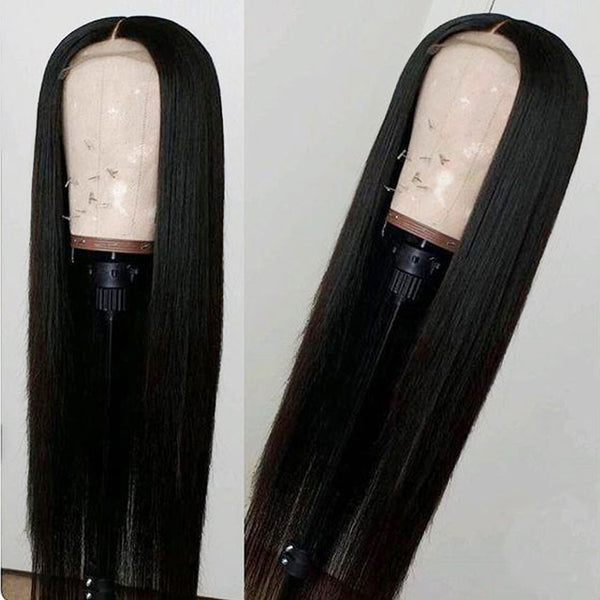 Straight Long 4*4" Closure Wig