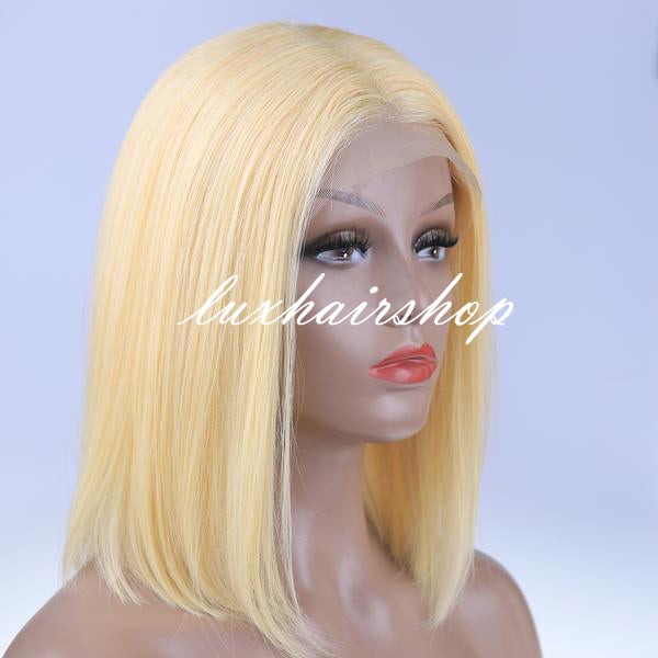 blond lace wig