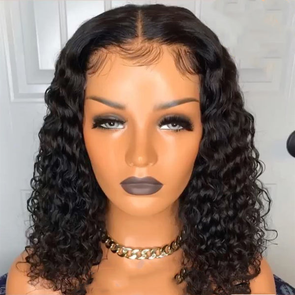 black wig closure