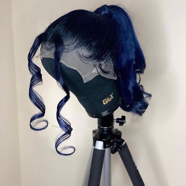 Indigo Blue wig