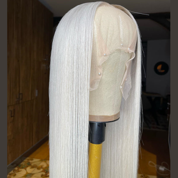 long hair gray hair wig
