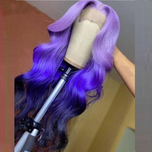 Gradient Purple Ombre wig